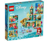  Lego Disney Ariel's Underwater Palace (498  - Lego Disney Ariel's Underwater Palace (498 