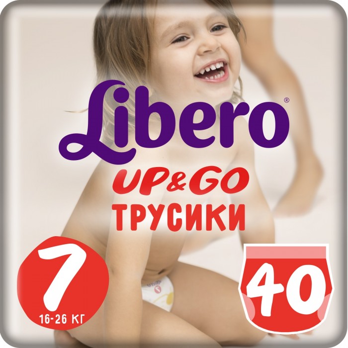  Libero - Up&Go Size 7 (16-26), 40 .