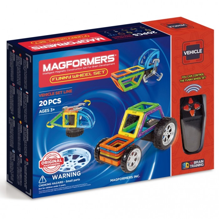  Magformers  Funny Wheel Set 20