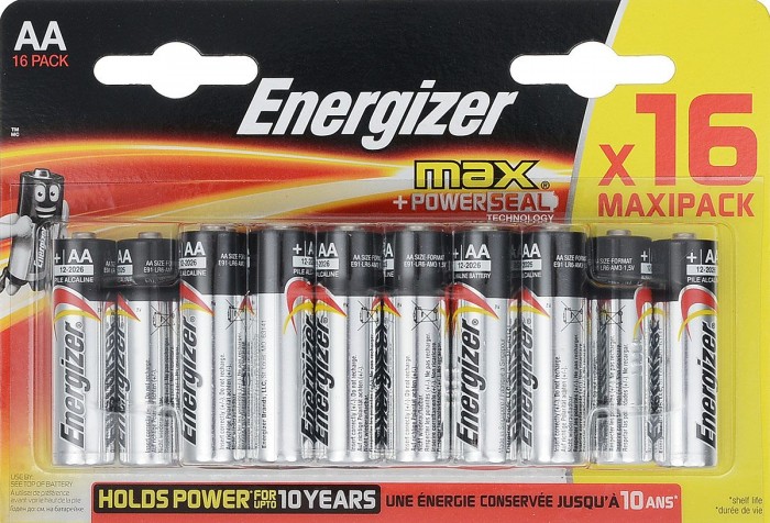  Energizer  Max AA FSB16 RU