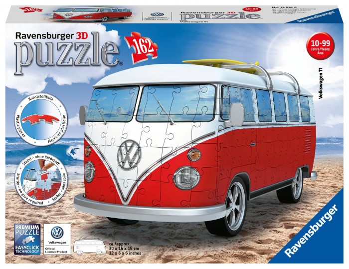  Ravensburger 3D  VW Bus T1 162 
