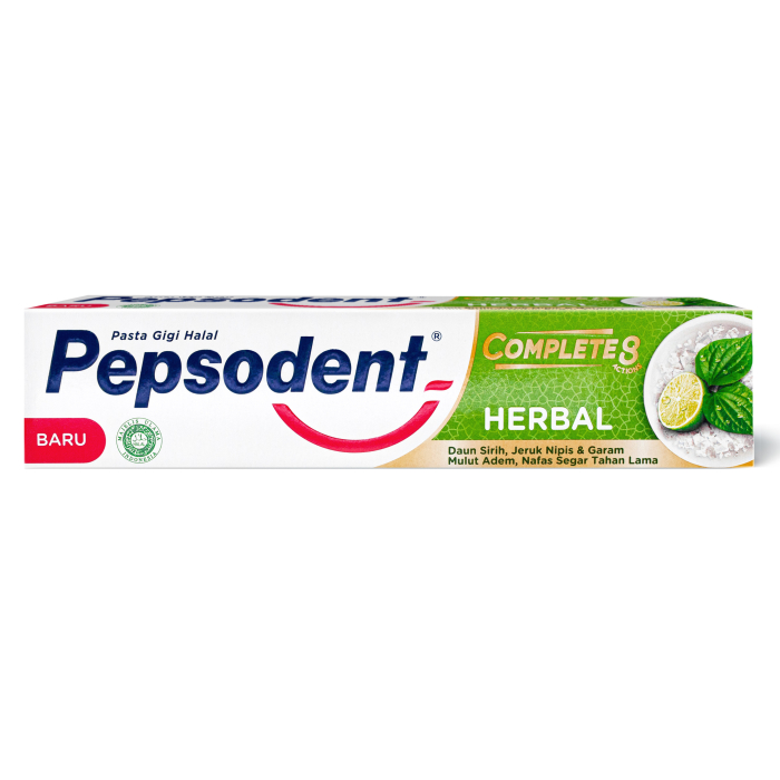  Pepsodent   Complite 8 Herbal 190 