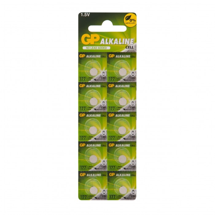  GP  Alkaline 1.5 V 177FRA -2C10  10 .