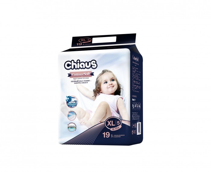  Chiaus - Cottony Soft XL (12-17 ) 19 .