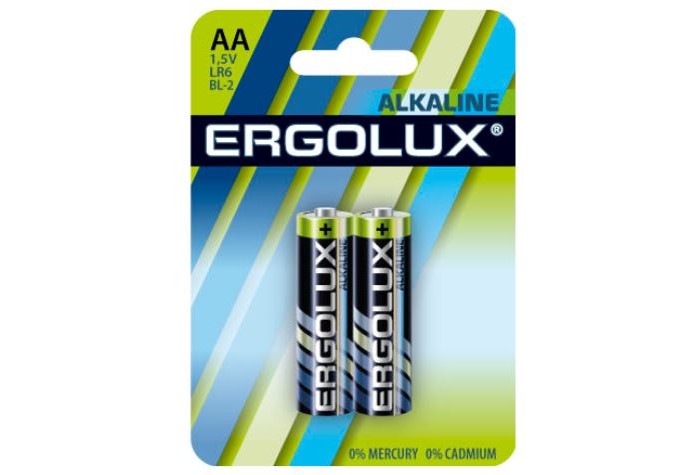  Ergolux  Alkaline BL-2 (AA - LR6, 1.5)