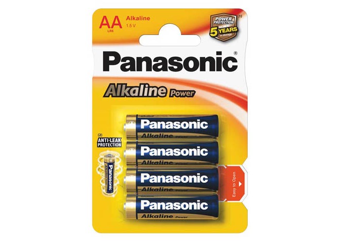  Panasonic   LR6 (AA) Alkaline 1.5 4 .