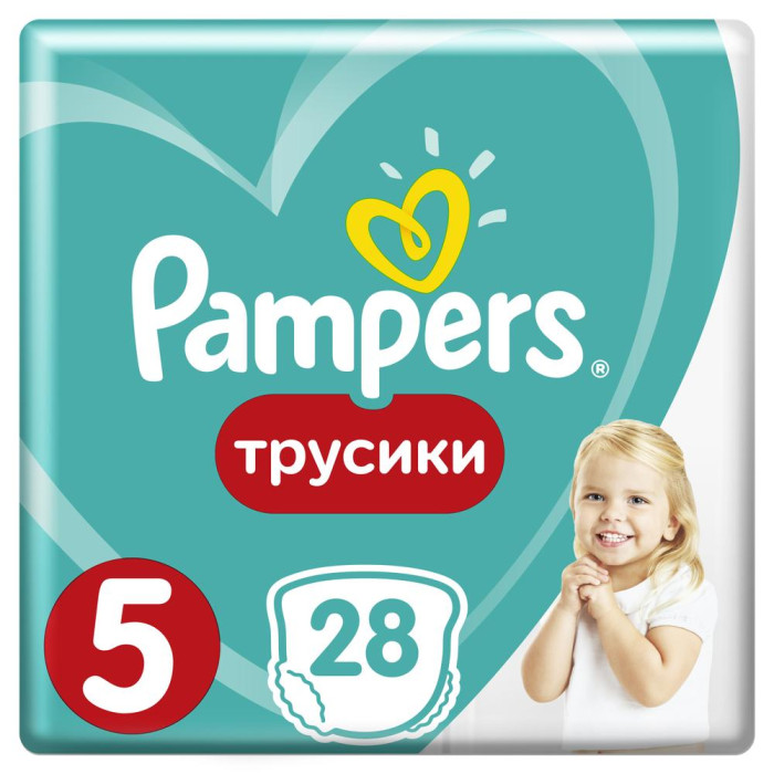  Pampers - Pants .5 (12-17 ) 28 .