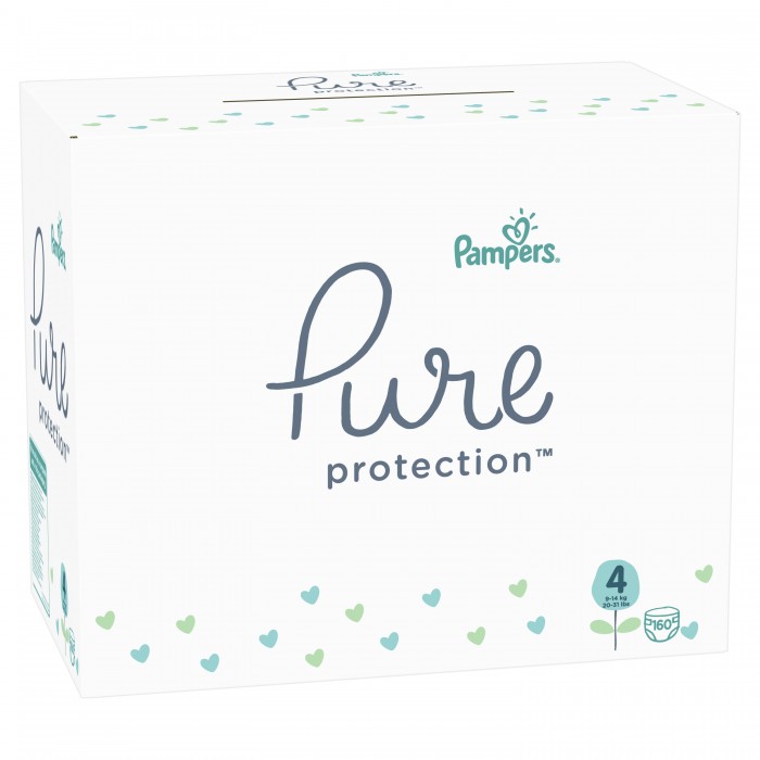  Pampers  Pure Protection .4 (9-14 ) 160 .