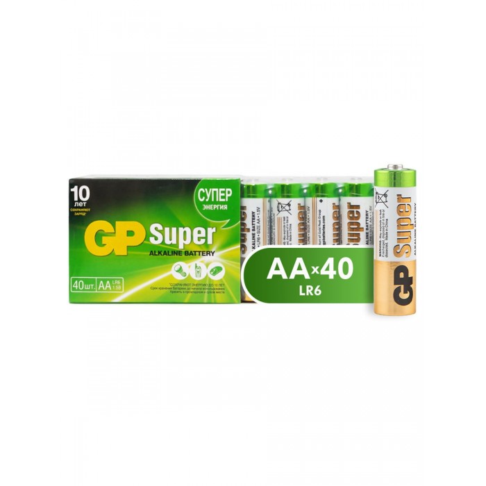  GP    A (LR03) Super Alkaline 40 .