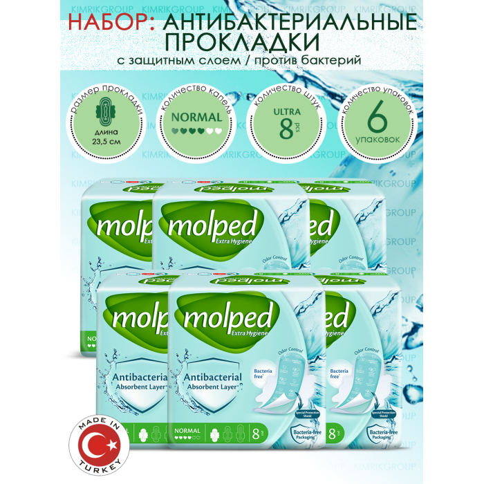  Molped    Antibac Normal 8 . 6 