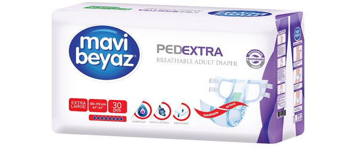  Mavi Beyaz    XL 120-170  30 .