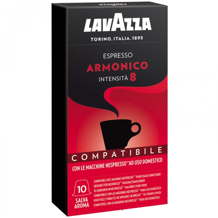  Lavazza    Espresso Armonico   Nespresso 10 .