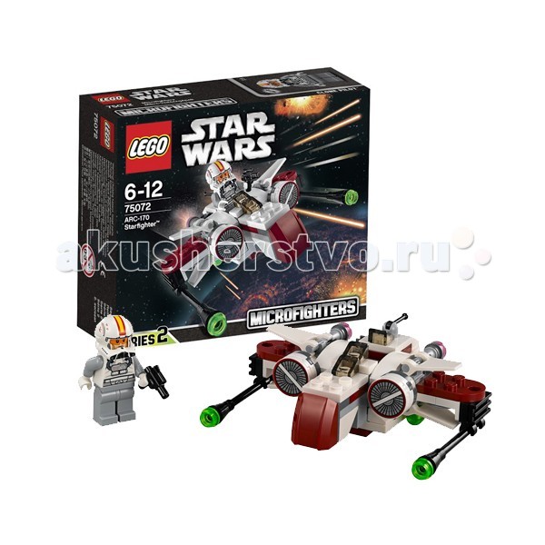  Lego Star Wars 75072      ARC-170