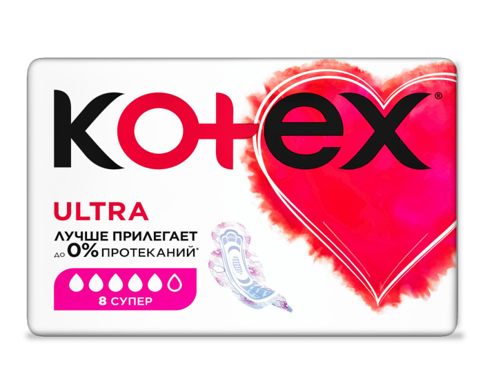  Kotex   Ultra Super 8 .