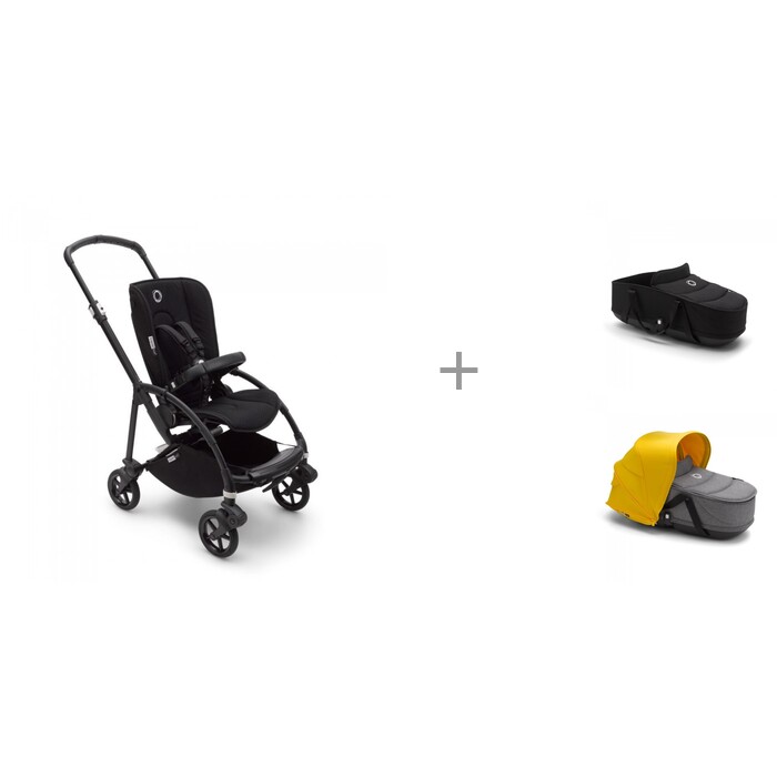  Bugaboo    Bee 6 Black  - bassinet complete   