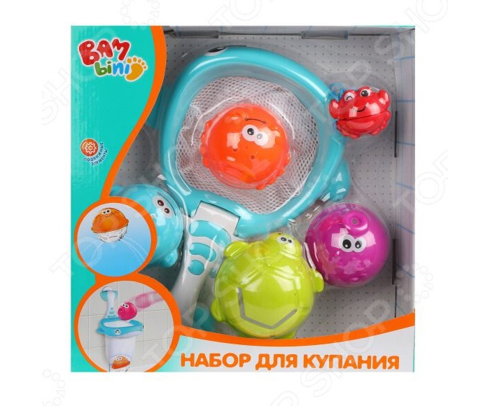 Наша Игрушка Набор для купания (6 предметов)