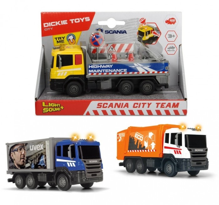  Dickie   Scania  die-cast 17 