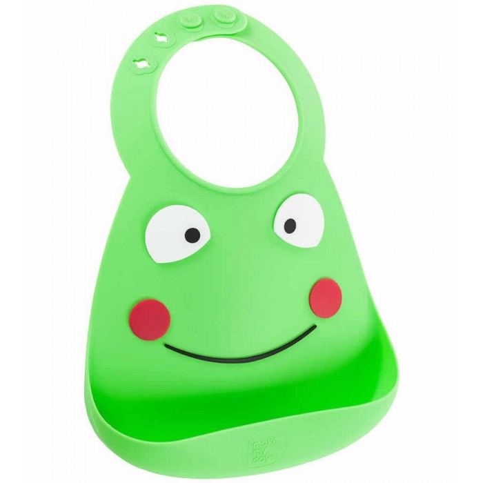  Make my day Baby Bib Frog