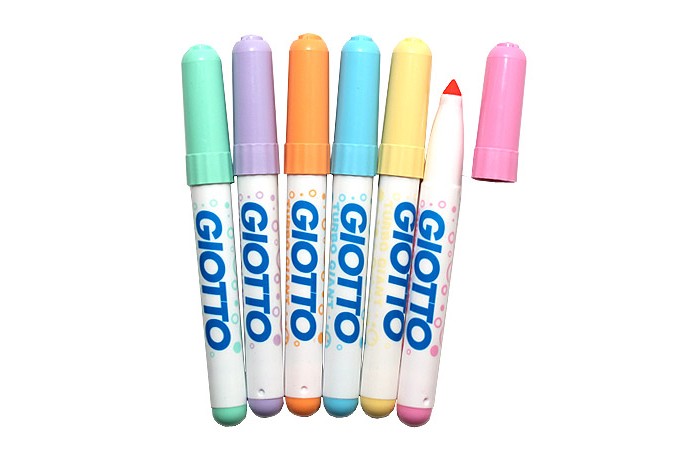  Giotto Turbo Giant Pastel  6   