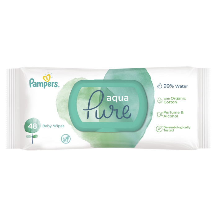  Pampers     Aqua Pure 48 .