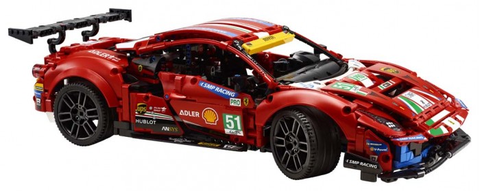  Lego Technic   Ferrari 488 GTE AF Corse  51