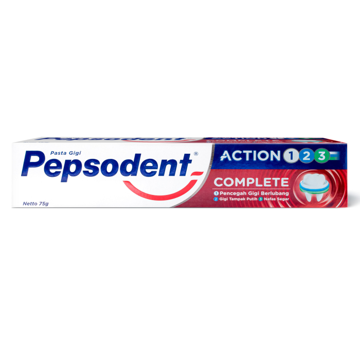  Pepsodent   Action 123 Complite 75 