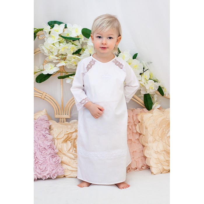 Makkaroni Kids Рубашка для крещения Олег 750₽