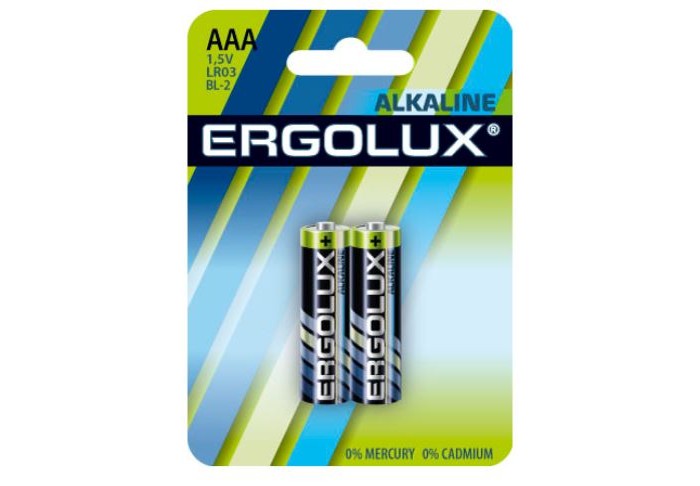  Ergolux  Alkaline BL-2 ( - LR03, 1.5)