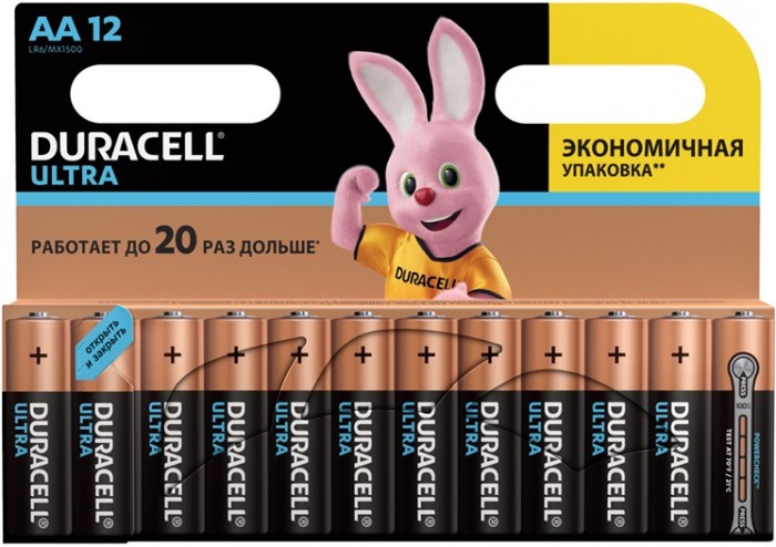  Duracell   UltraPower AA (LR06) 12 .