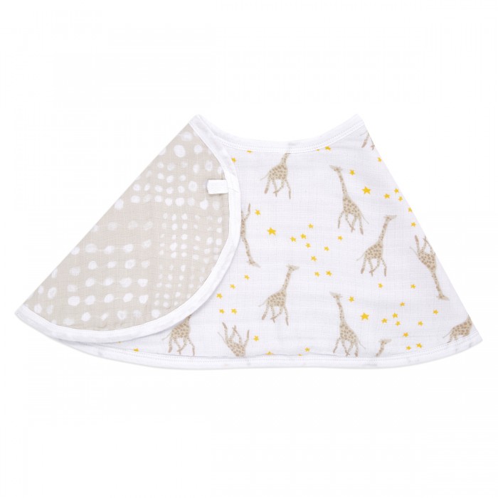  Aden&Anais burpy bib Starry star giraffes