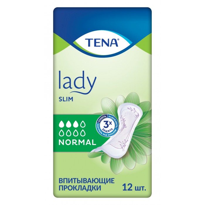  Tena   Lady Slim Normal 12 .