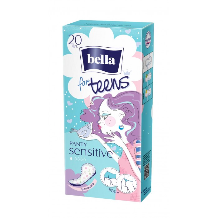  Bella     For teens Panty sensitive 20 .