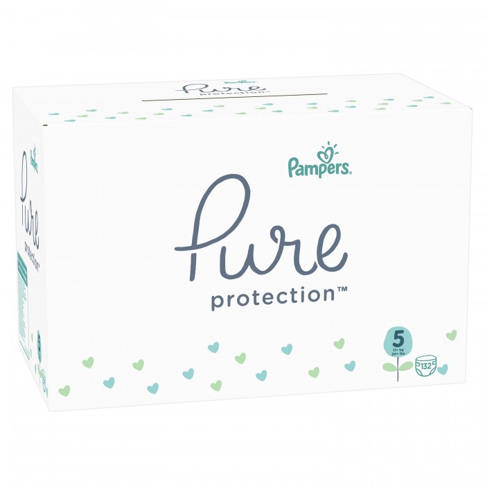  Pampers  Pure Protection .5 (11+ ) 132 .