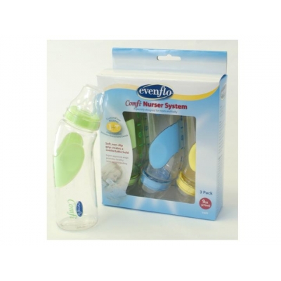 Evenflo Comfi Angled Nurser - 270 ml (  3- )