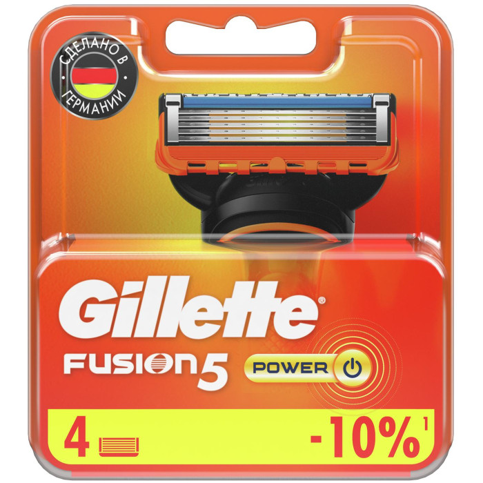  Gillette      Fusion 5 Power 4 .