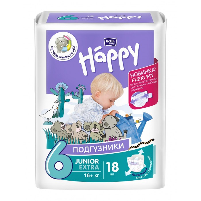  Bella baby Happy  Happy Junior Extra (16+ ) 18 .