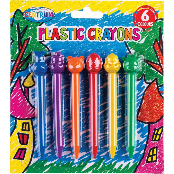  Centrum   Plastic Crayons 6 