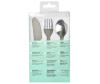  Beaba    (, ,  ) Set 3 couverts Inox - Beaba     (, ,  )