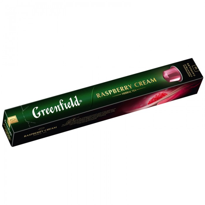  Greenfield     - Raspberry Cream   Nespresso 10 .