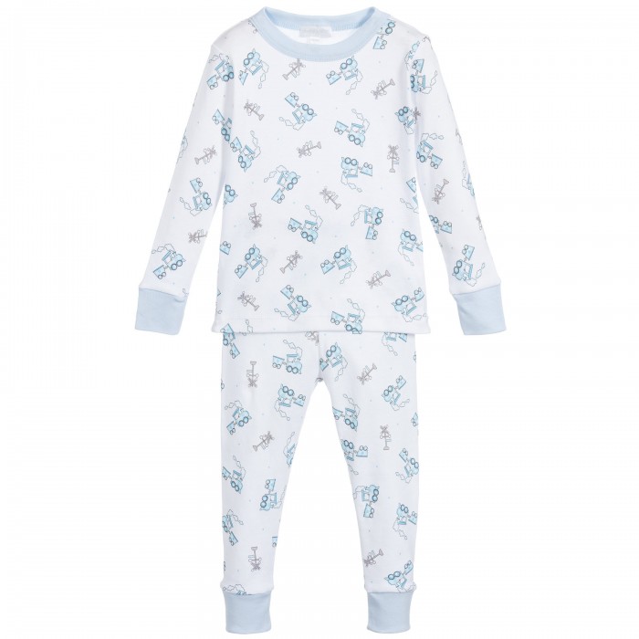  Magnolia baby    Tiny Choo Choo Long Pijamas