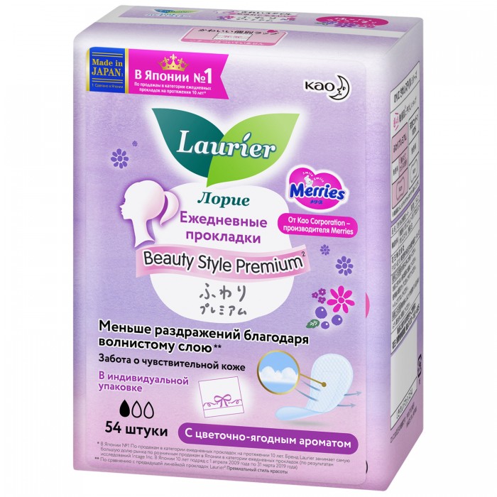 Laurier eauty Style       Premium Fresh  -  54 .