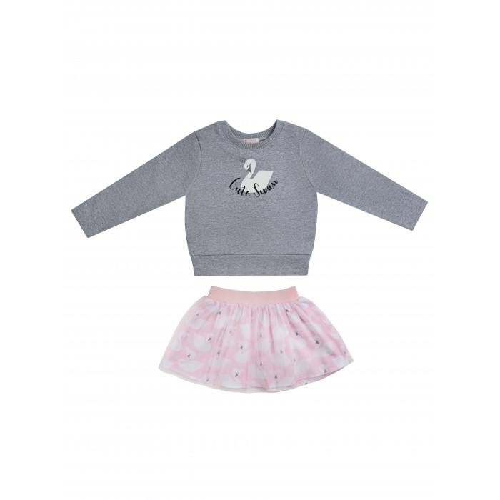 Diva Kids Комплект для девочки Лебеди DK-173 1060₽