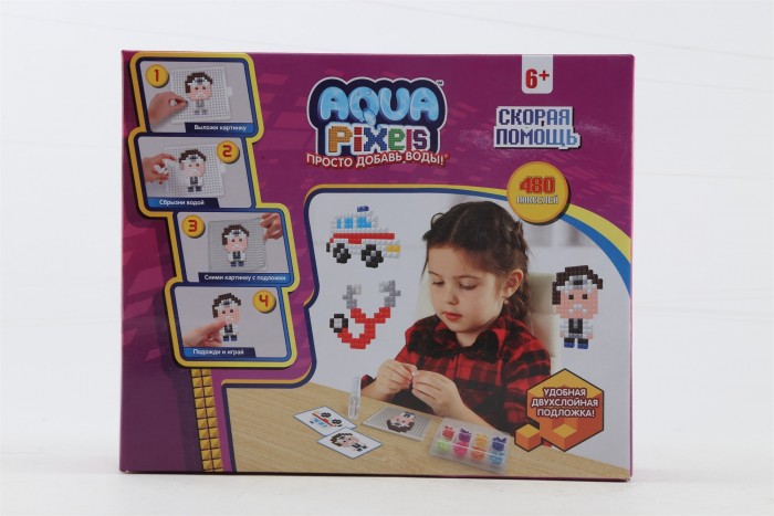  1 Toy Aqua Pixels     520 