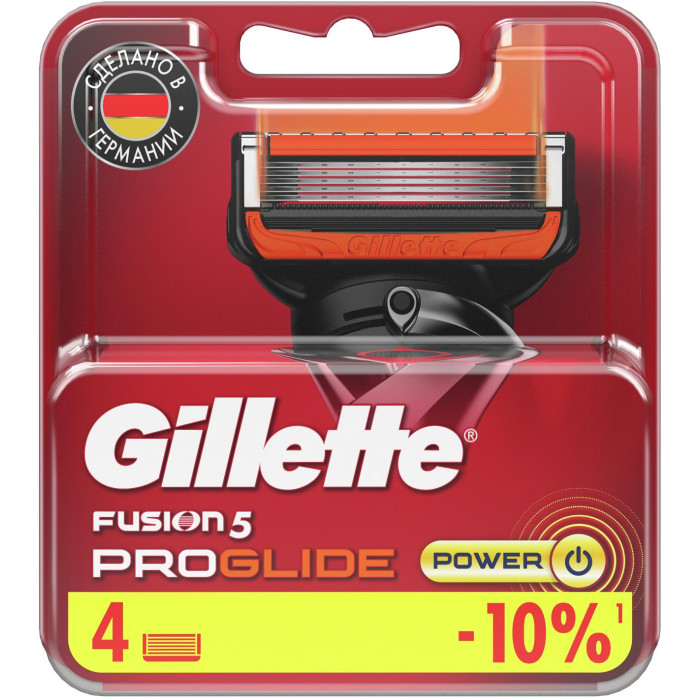  Gillette      Fusion 5 ProGlide Power 4 .