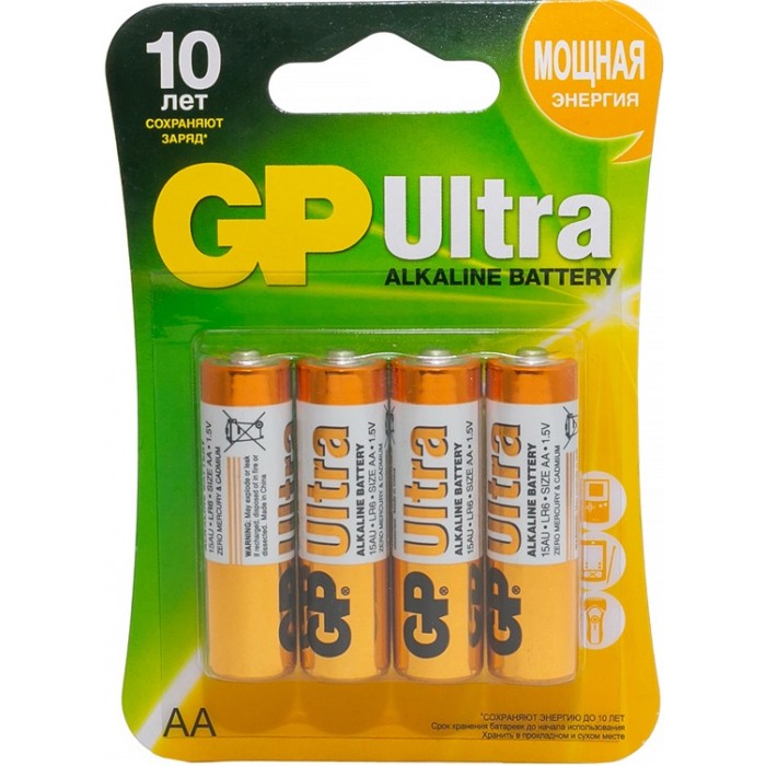  GP   Ultra AA (LR06) 4 .