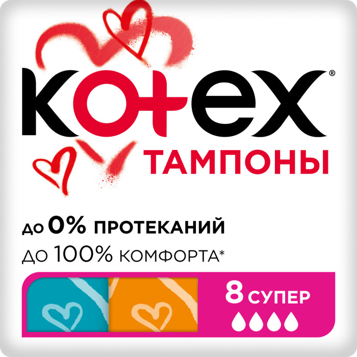  Kotex  Ultra Sorb Super 8 .