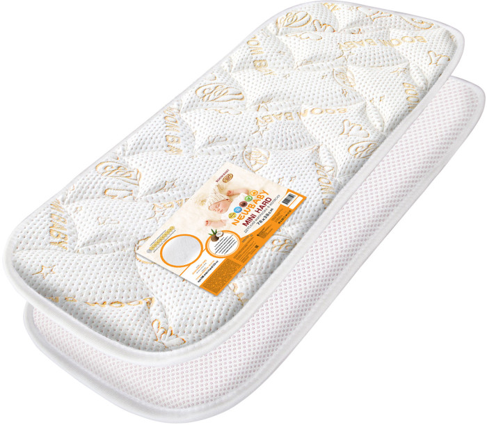 Матрас BoomBaby NewBaby mini Hard в коляску 78х37х3 625₽