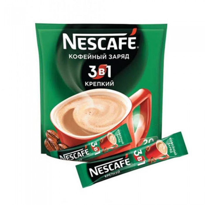 Nescafe Кофе Крепкий 3 в 1 растворимый 20х16 г - Акушерство.Ru