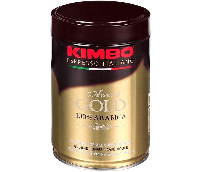  Kimbo  Gold 100% Arabica      250 