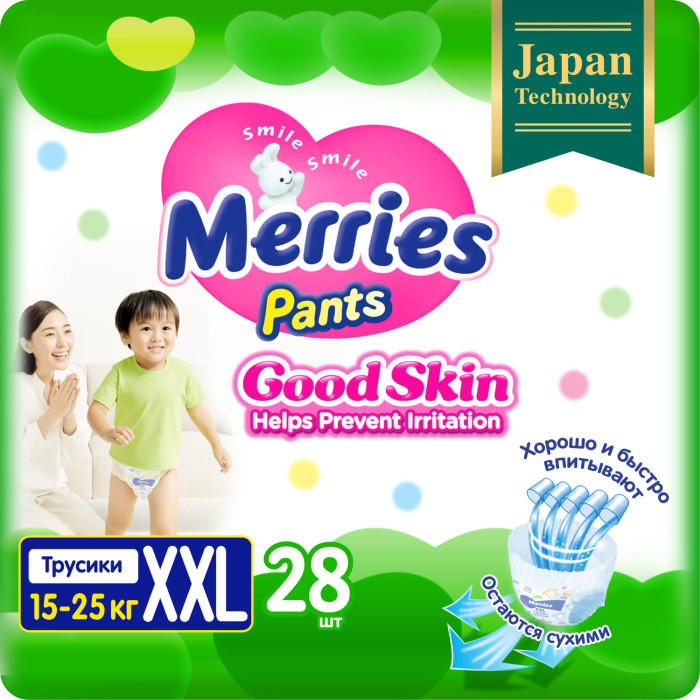  Merries - Good Skin XXL (15-25 ) 28 .